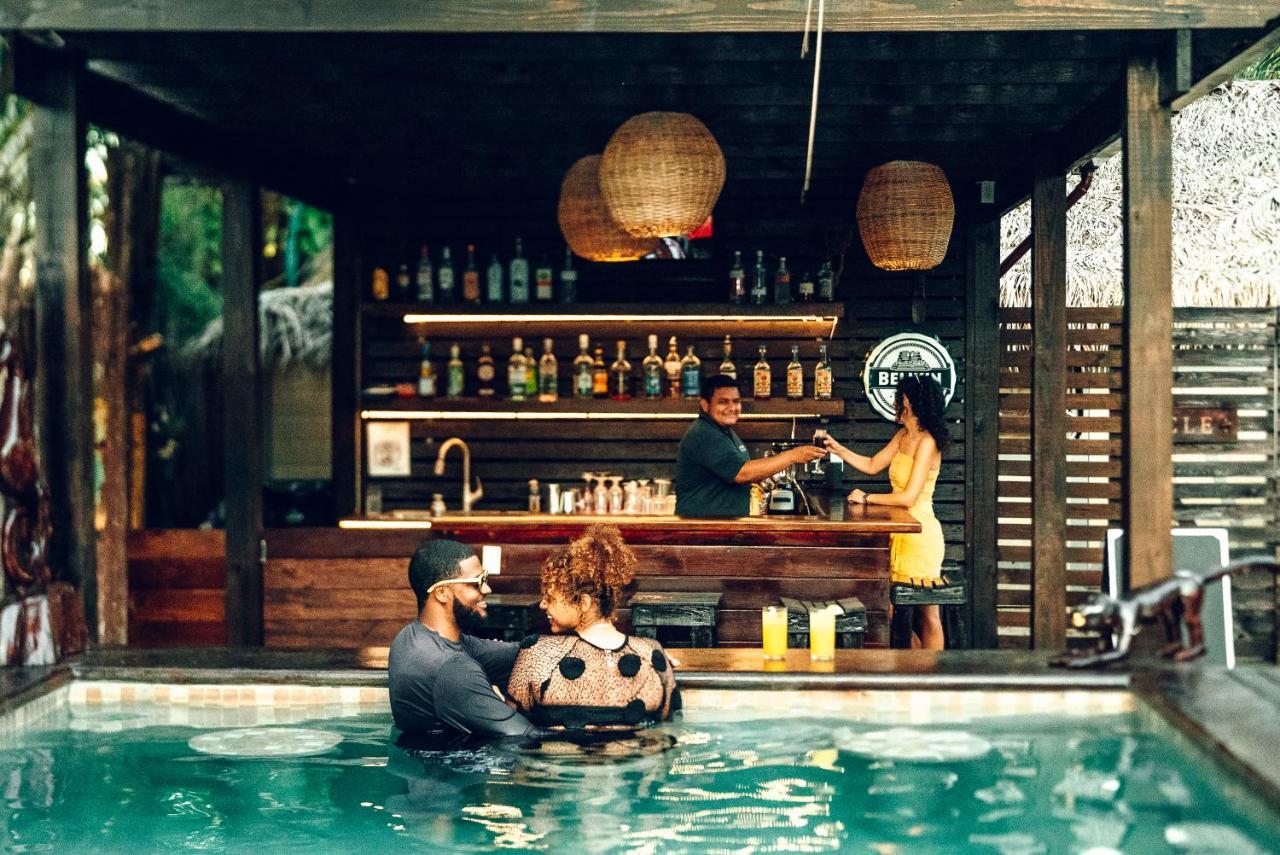 Caribbean Beach Cabanas Placencia Екстер'єр фото